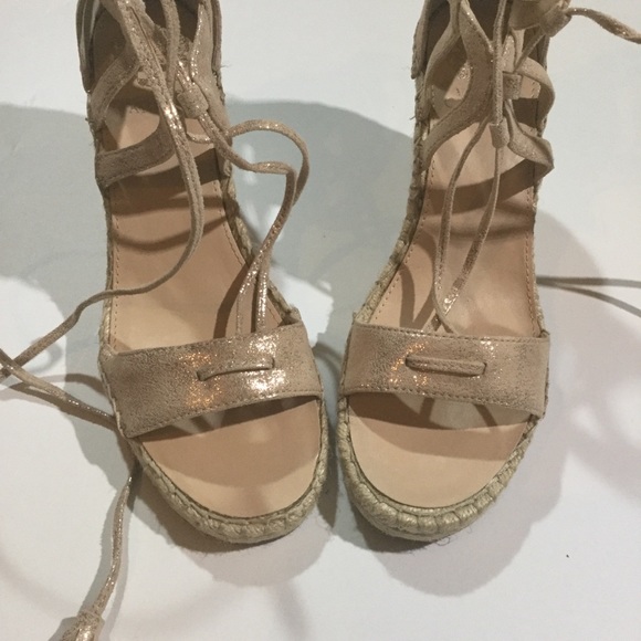 Vince Camuto Size 9 Tannon Espadrille Wedge Sandal - Picture 4 of 8